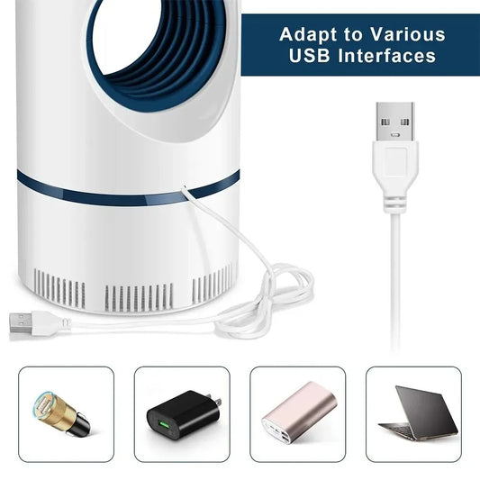 BuzzBuster⢠Plug-in, Rechargeable Silent Mosquito Killer