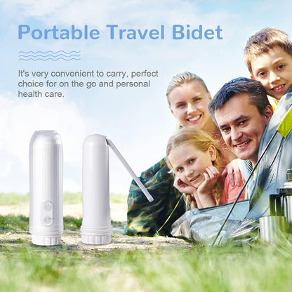 Personal battery operated Bidet