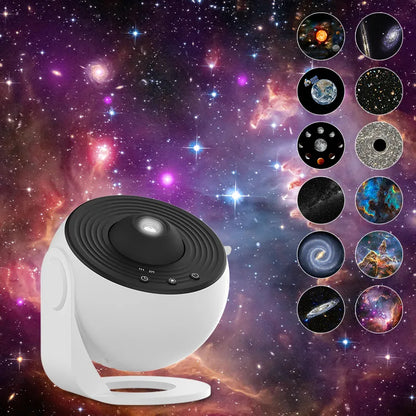 Starry Night-Sky Galaxy Projector Lamp