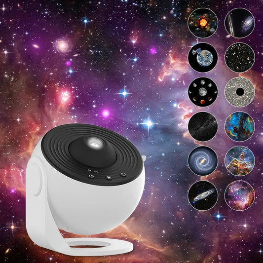 Starry Night-Sky Galaxy Projector Lamp