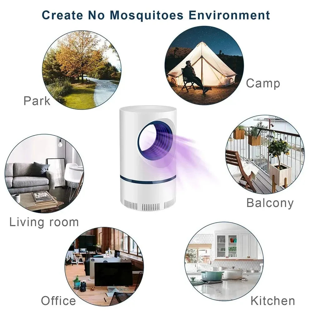 BuzzBuster™ Plug-in, Rechargeable Silent Mosquito Killer