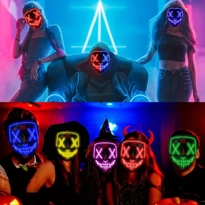 Trending LED halloween mask for 2024