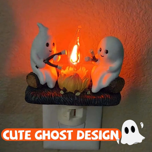 Cute Flickering ghost night light