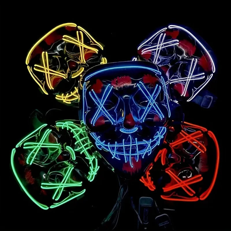 Trending LED halloween mask for 2024