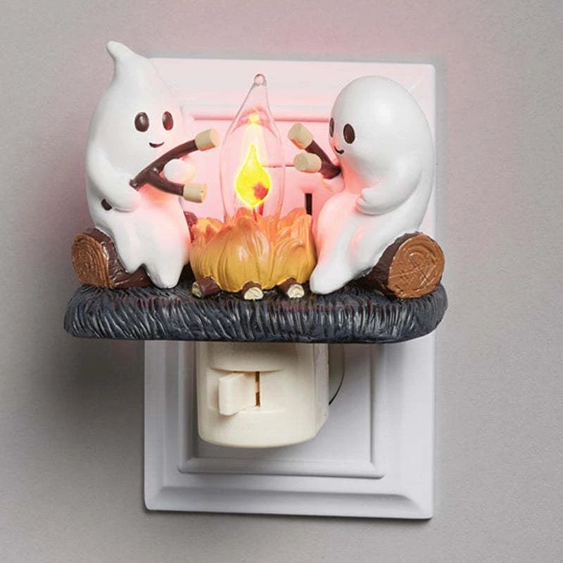 Cute Flickering ghost night light