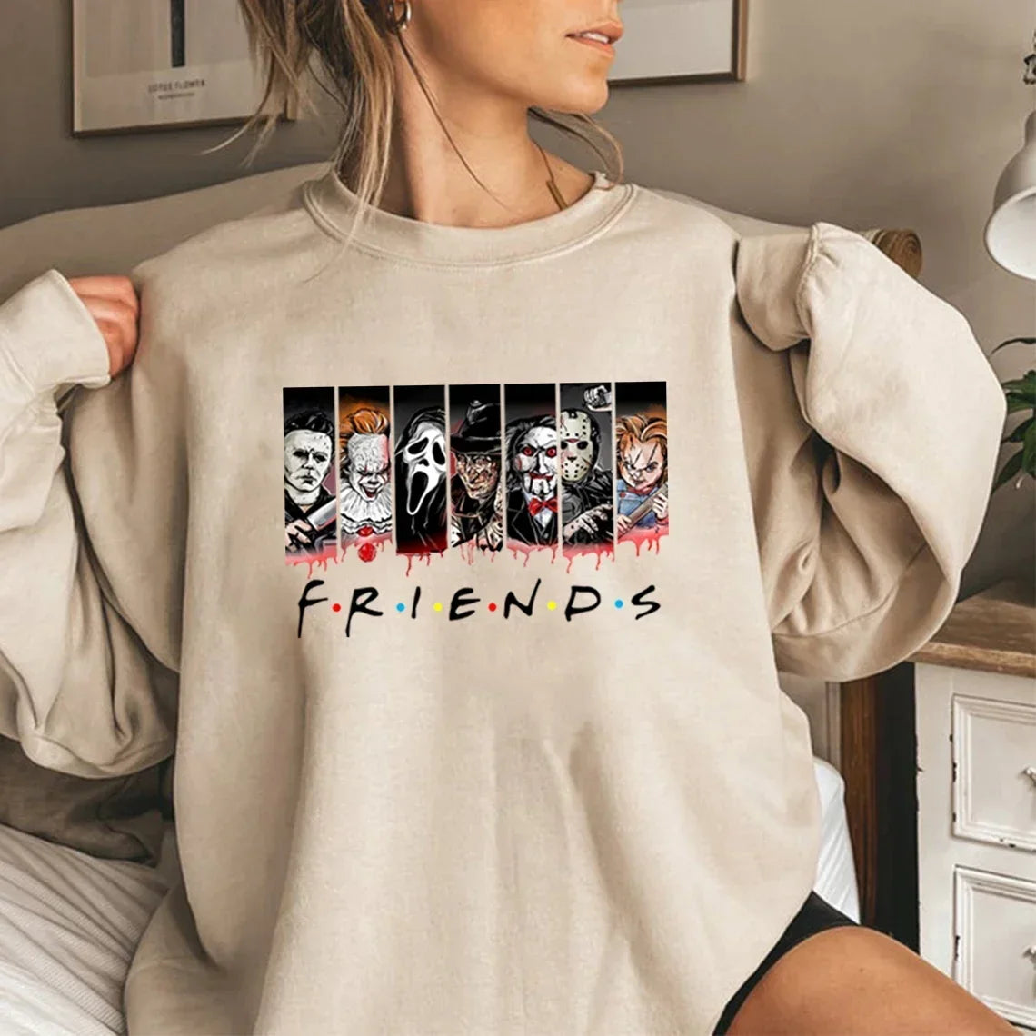 Cute Halloween Friends Sweatshirt