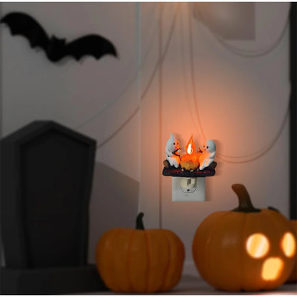 Cute Flickering ghost night light