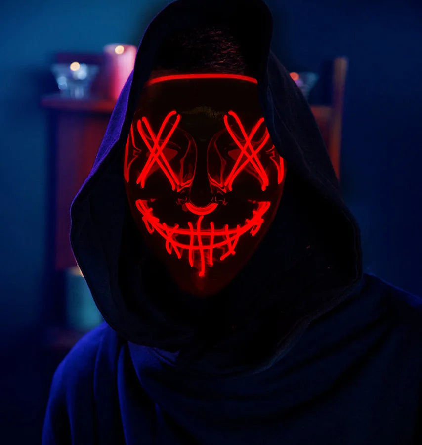 Trending LED halloween mask for 2024