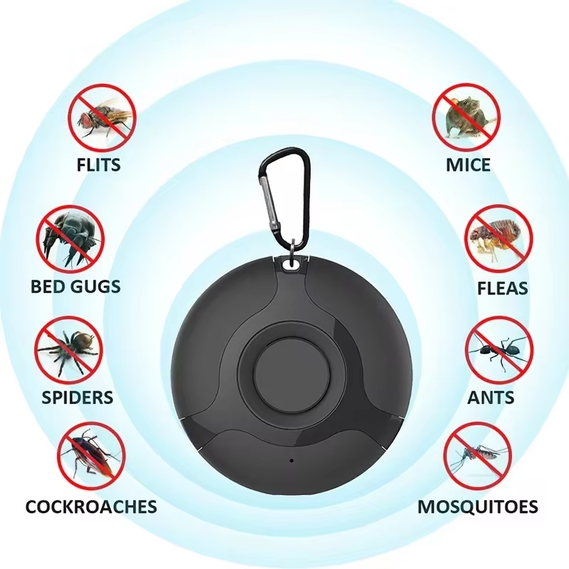 BuzzBlocker™ Portable Ultrasonic Repellent to Keep Bugs Away On-the-Go